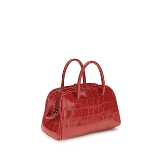 Red Calf Leather Bos Taurus Shoulder Bag