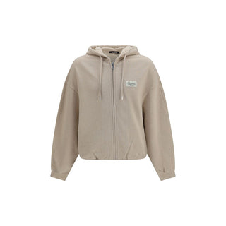 Beige Cotton Sweatshirt