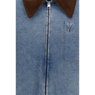 Blue Cotton Denim Jacket