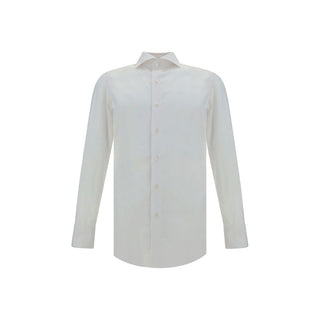 White Cotton Dress Shirt