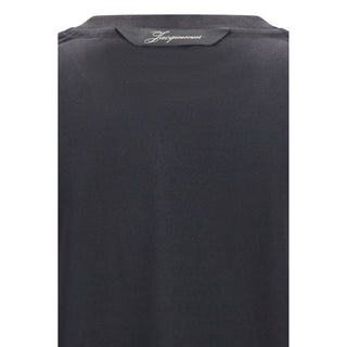 Black Paper Long Sleeve T-Shirt