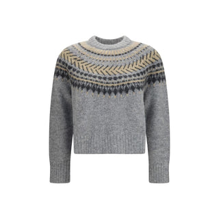 Gray Polyamide Sweatshirt