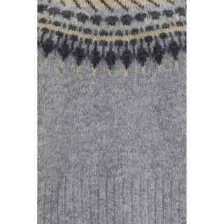 Gray Polyamide Sweatshirt