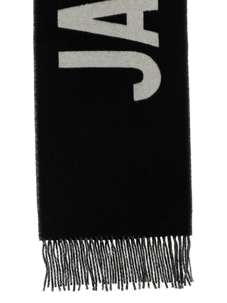 Black Wool Foulard