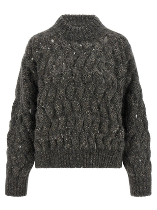 Gray Wool Cardigan