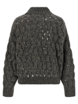 Gray Wool Cardigan