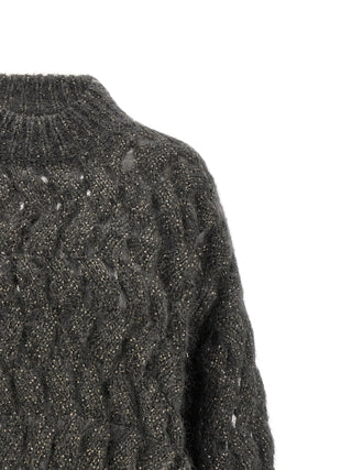 Gray Wool Cardigan