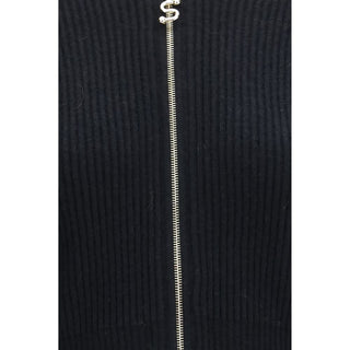 Black Wool Oves Aries Cardigan