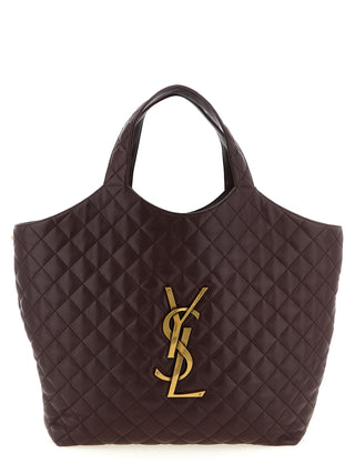Bordeaux Lamb Leather Tote Bag