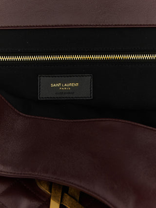 Bordeaux Lamb Leather Tote Bag