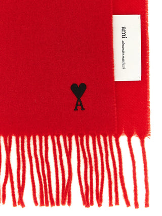 Red Wool Scarf