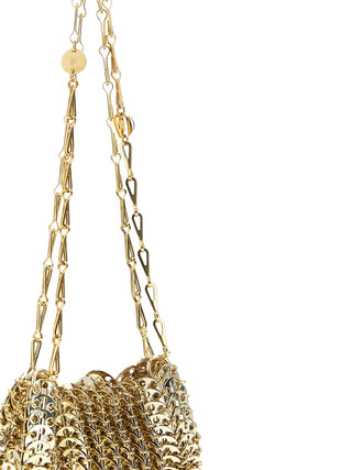 Gold Stainless Steel Shoulder Bag