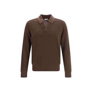 Brown Wool Oves Aries Dress Shirt