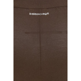 Brown Viscose Leggings