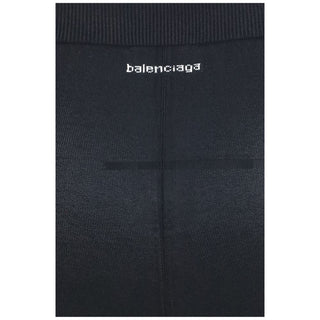 Black Viscose Leggings