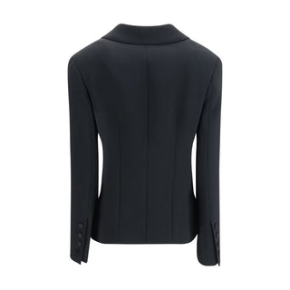 Black Viscose Blazer