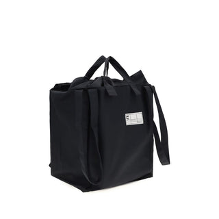 Black Polyester Shoulder Bag