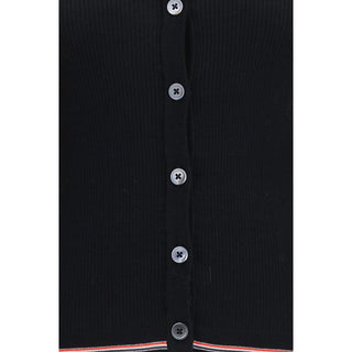 Black Wool Oves Aries Cardigan
