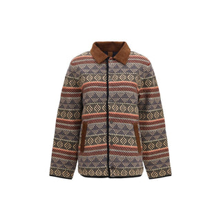 Brown Wool Oves Aries Full-Length Jacket