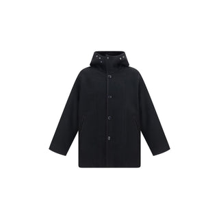 Black Wool Oves Aries Full-Length Jacket