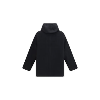 Black Wool Oves Aries Full-Length Jacket