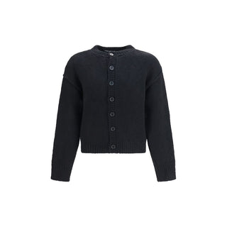 Black Wool Oves Aries Cardigan