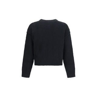Black Wool Oves Aries Cardigan