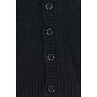 Black Wool Oves Aries Cardigan