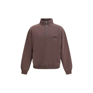 Brown Cotton Sweatshirt