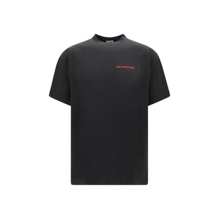 Black Cotton T-Shirt