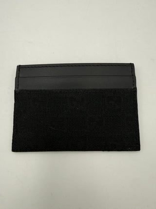 GUCCI GG Canvas Black Cardholder