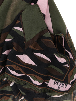 Multicolor Silk Scarf