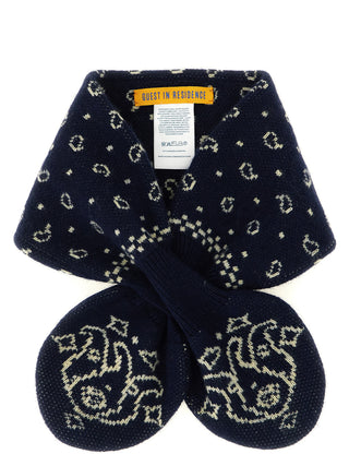 Blue Wool Foulard