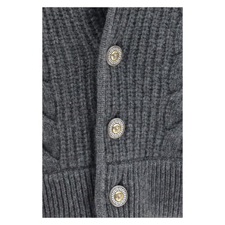 Gray Wool Oves Aries Cardigan