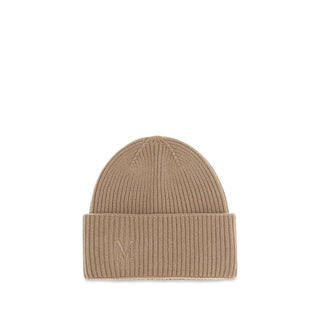 Beige Cashmere Beanie