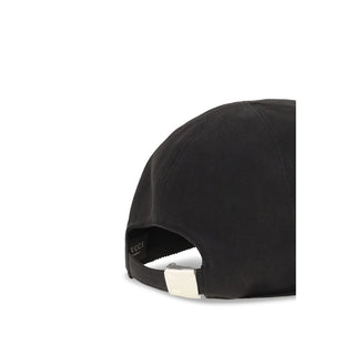 Black Cotton Cap (Baseball Hat)