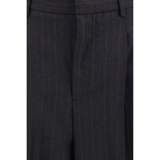 Black Wool Oves Aries Dress Pants
