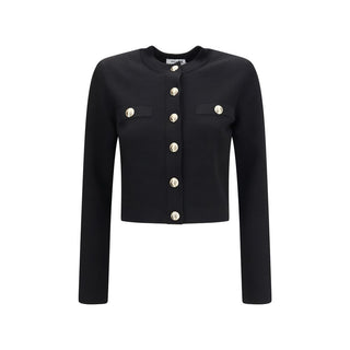 Black Viscose Cardigan