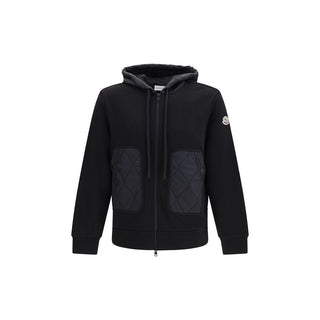 Black Cotton Sweatshirt