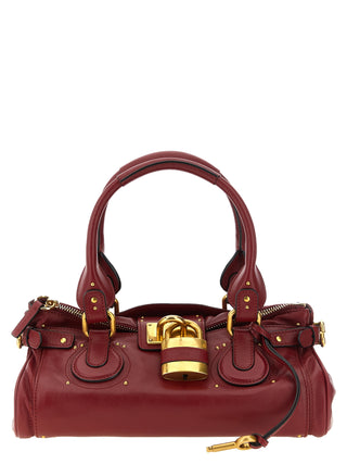 Bordeaux Buffalo Leather Shoulder Bag