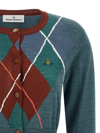 Multicolor Wool Cardigan