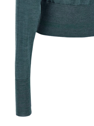 Multicolor Wool Cardigan