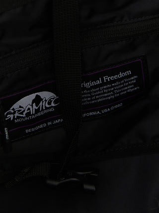 Black Nylon Tote Bag