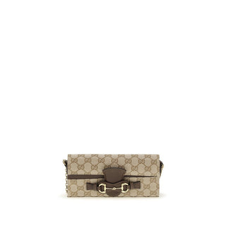 Beige Fabric Wallet