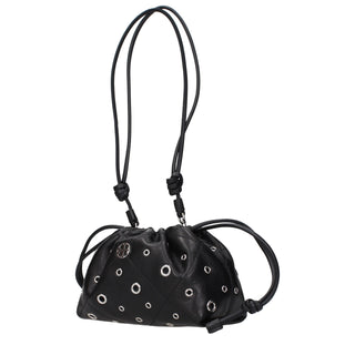 Black Leather Shoulder Bag