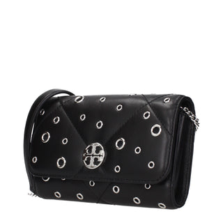 Black Leather Clutch Bag