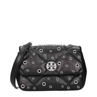 Black Leather Crossbody Bag