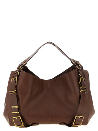Brown Other Fibres Handbag
