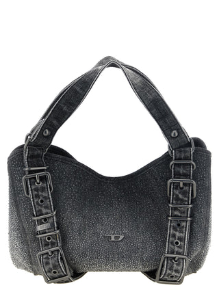Black Cotton Handbag
