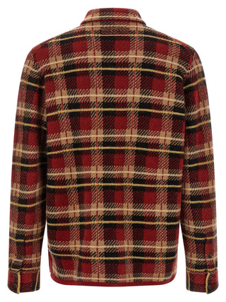 Red Cashmere Blouse